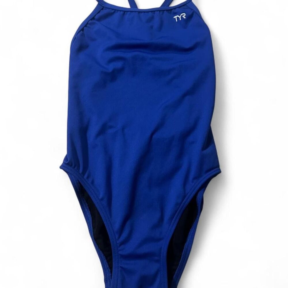 Tyr Women's Blue Swimsuit-one-piece